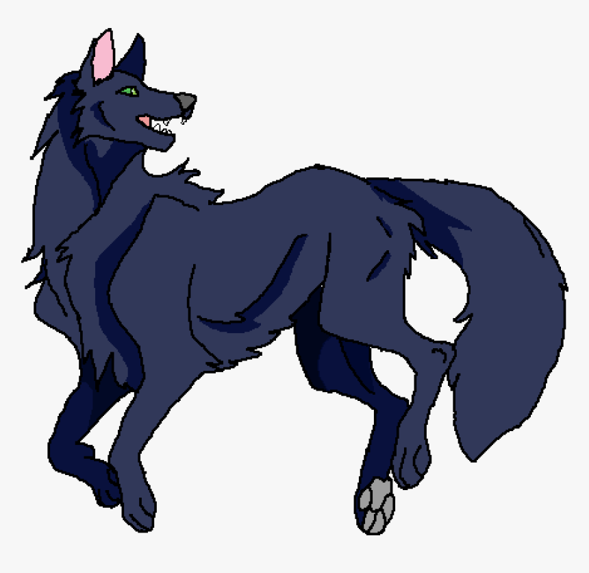 Cartoon Wolf Base Drawing