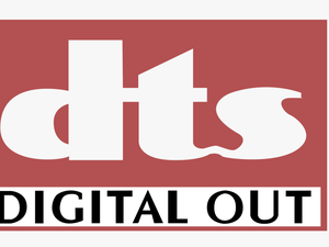 Dts Digital Out Logo Png Transparent - Graphic Design