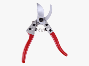 Garden Shears With Red Handles - Pruning Shears