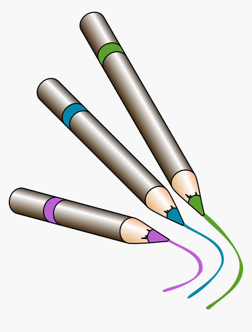Colored Pencils Clipart Png