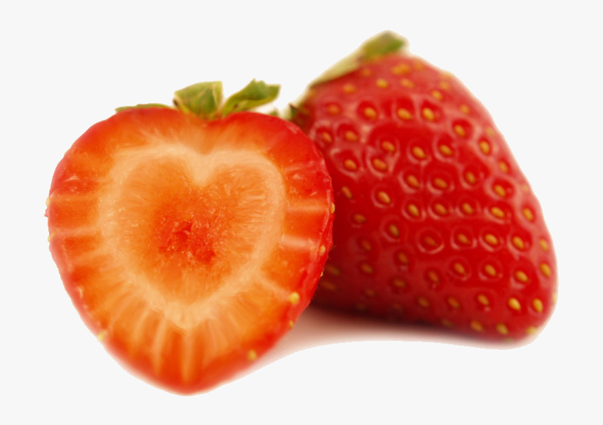 Heart Shaped Strawberry Png