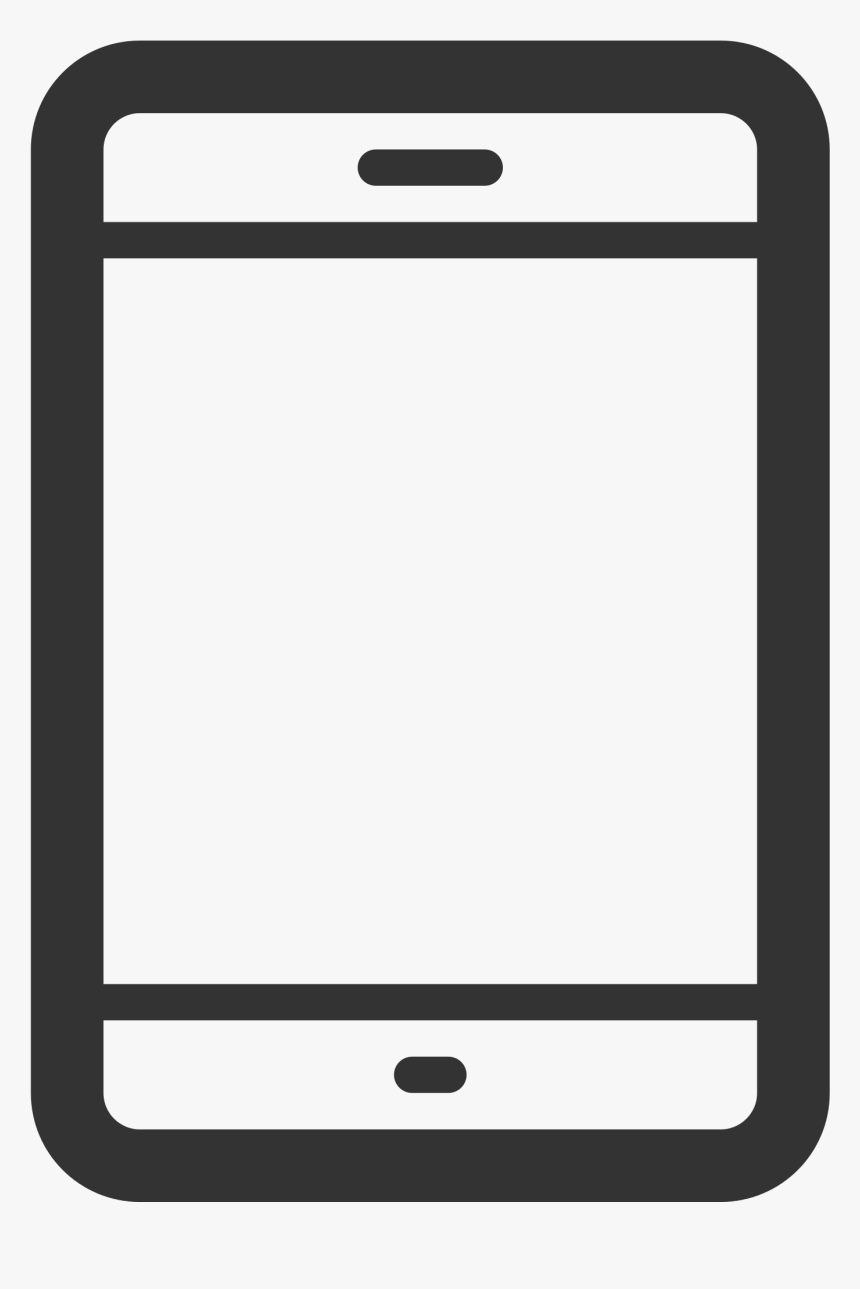 File Linecons Smartphone Outline Svg Wikimedia Commons - Phone Graphic