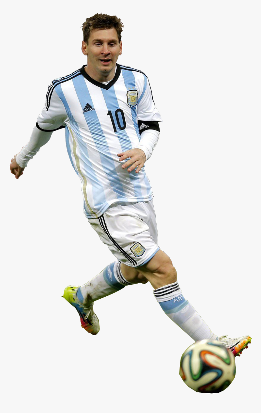 Messi Argentina 2014 Png - Messi Argentina White Background