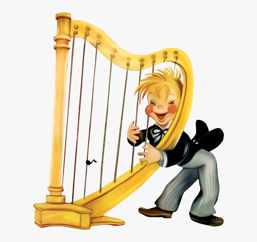 Harp Clipart Transparent - Kid P