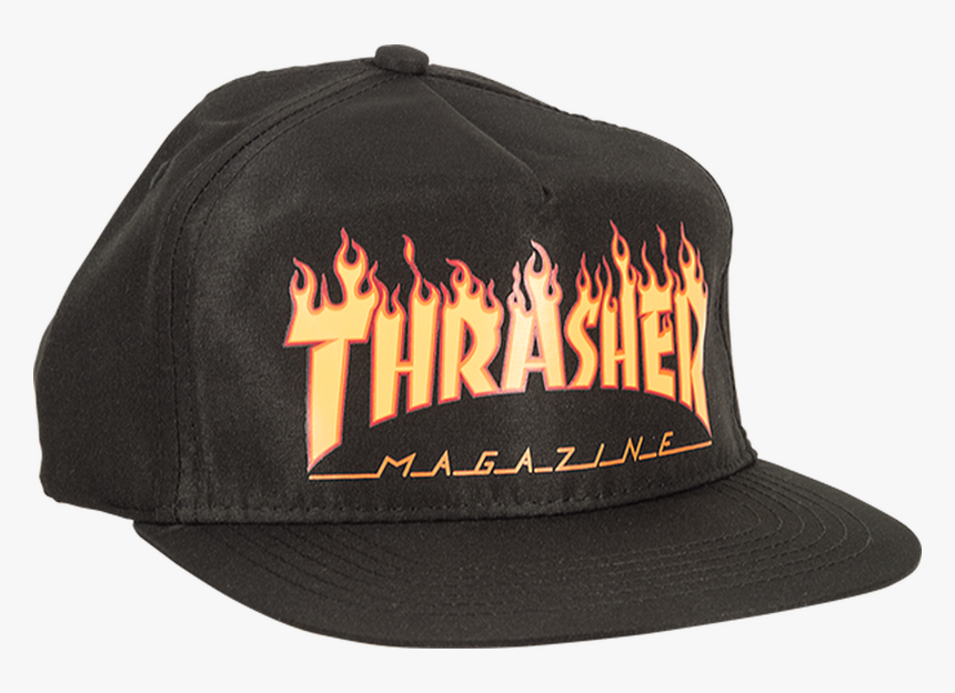 Thrasher Flames Logo Snapback Ha
