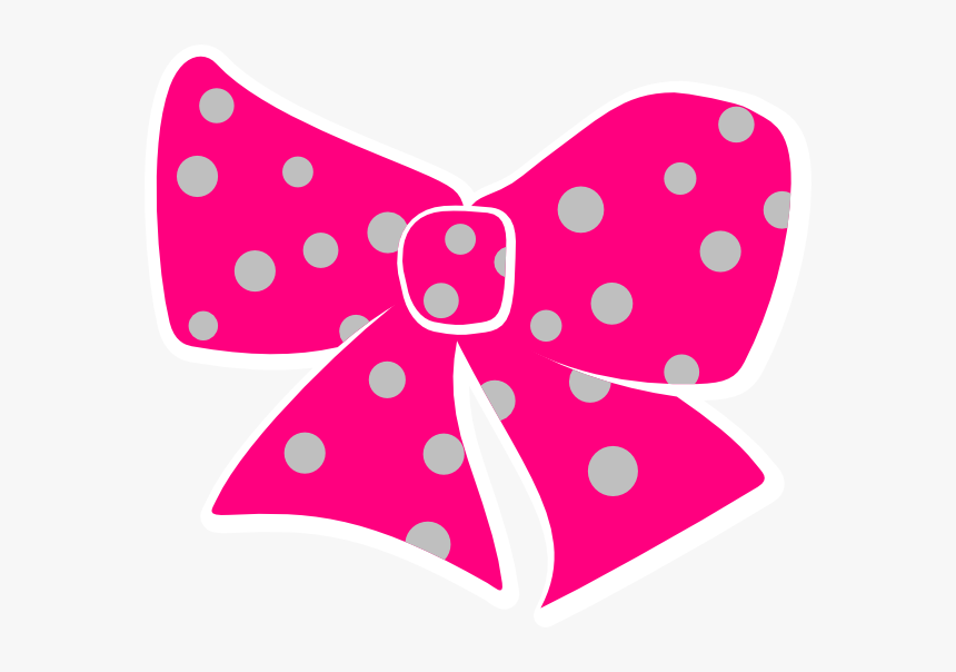 Bow Clipart Png - Polka Dot Bow Clipart