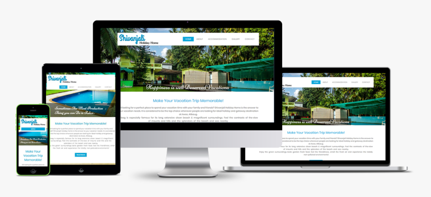 Shivanjali Holiday Home Website 