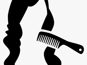 Transparent Comb Clipart - Hair Icon Png