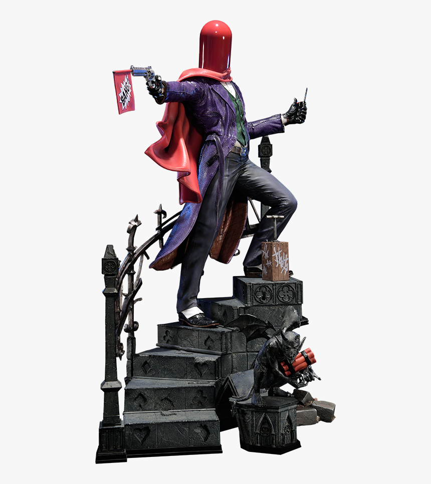 Joker Red Hood Statue