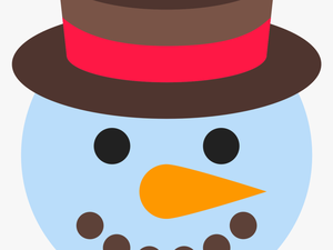 Face Clipart Snowman - Snowman Face Clipart Transparent