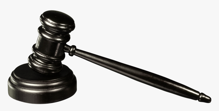 Gavel Png - Black And White Gave