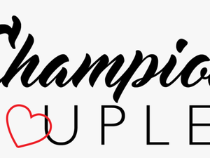Champion Couples Logo Final -black - Calligraphy