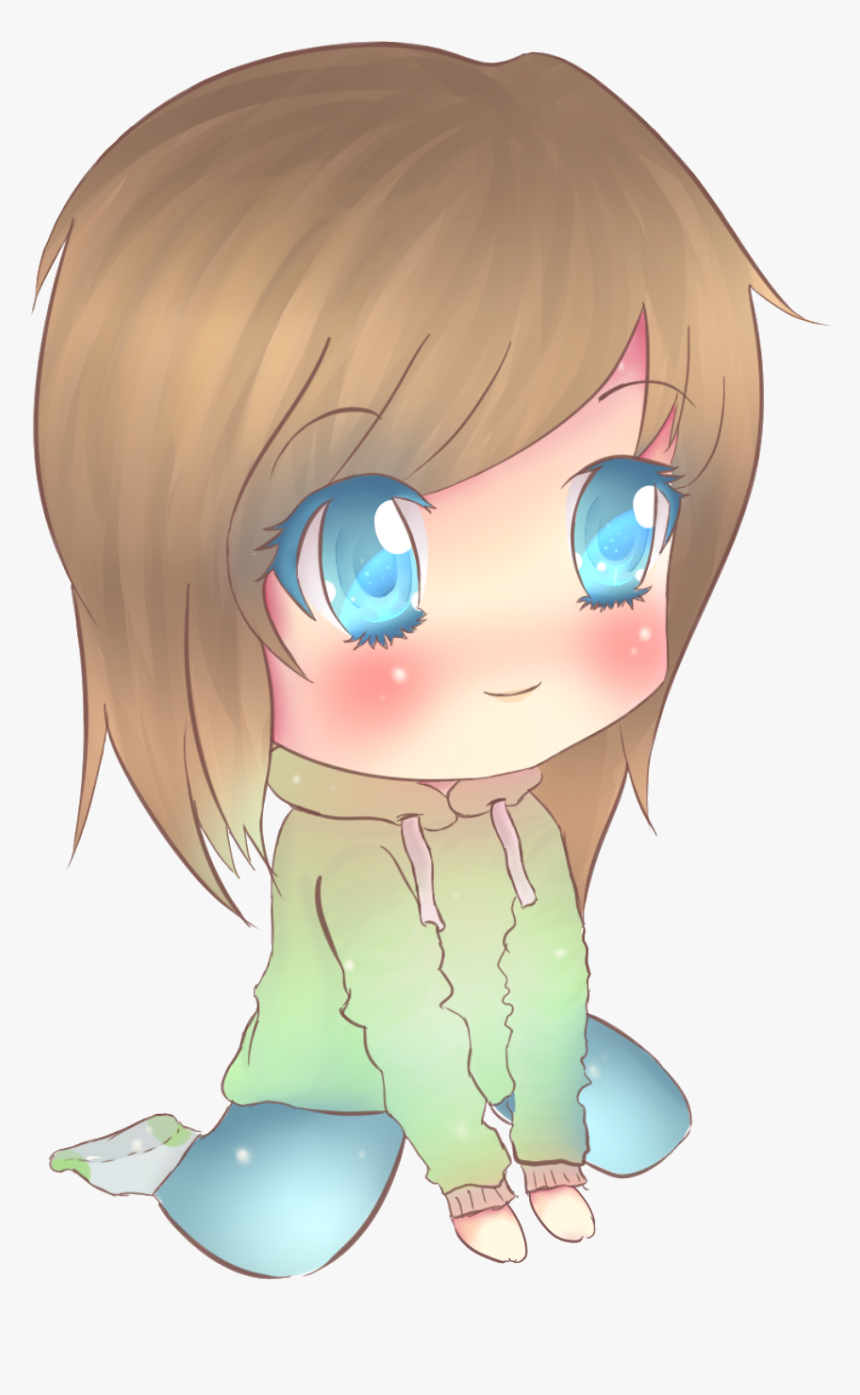 Cute Chibi Girl By Krinah On Clipart Library - Chibi Cute Girl Png