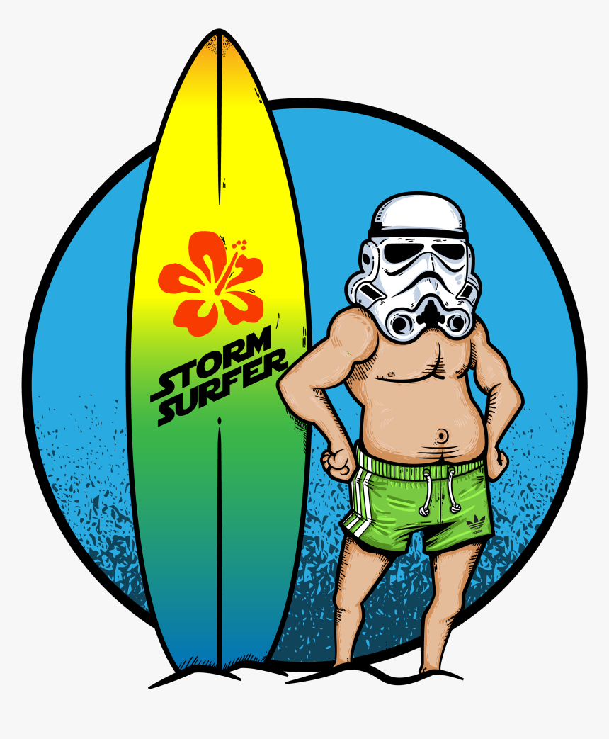Transparent Surfboard Clipart Pn