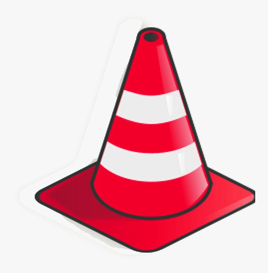 Clip Art Traffic Cone - Red Traf
