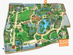 Bristol Zoo Gardens Map