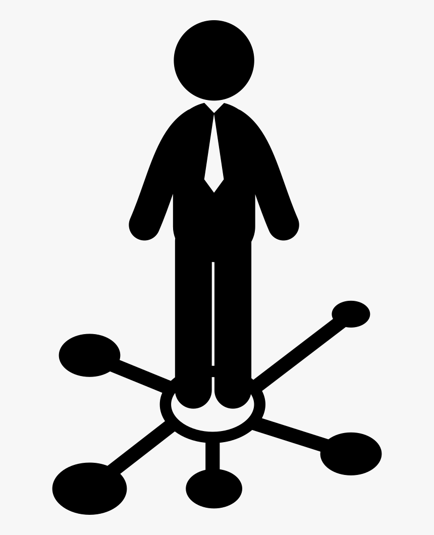 Freeuse Stock Businessman Clipart Ideal Man - Stick Figure With Briefcase