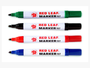 Red Leaf 707 Permanent Marker - Red Leaf Marker Pen