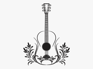 Vinilos Decorativos Guitarra Tribal - Decorative Ornament