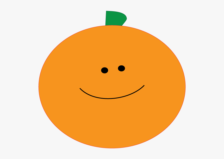 Clipart Thanksgiving Pumpkin - Smiley Cute Pumpkin