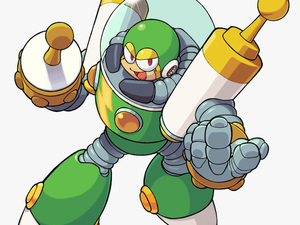 Mega Man And Bass Robot Masters
