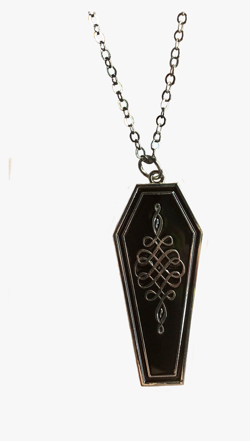 Image Of Coffin Necklace - Locket