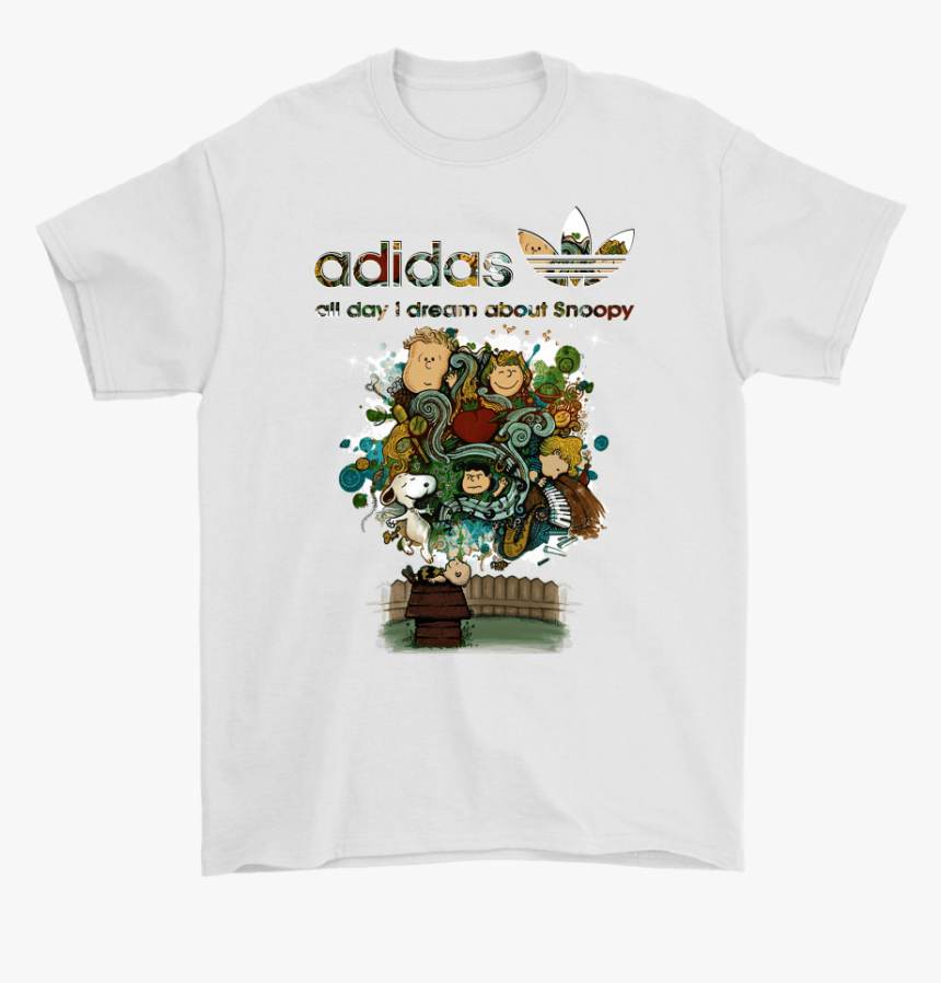Adidas All Day I Dream About Snoopy Charlie Brown Dream - T Shirt Supreme Bugs Bunny