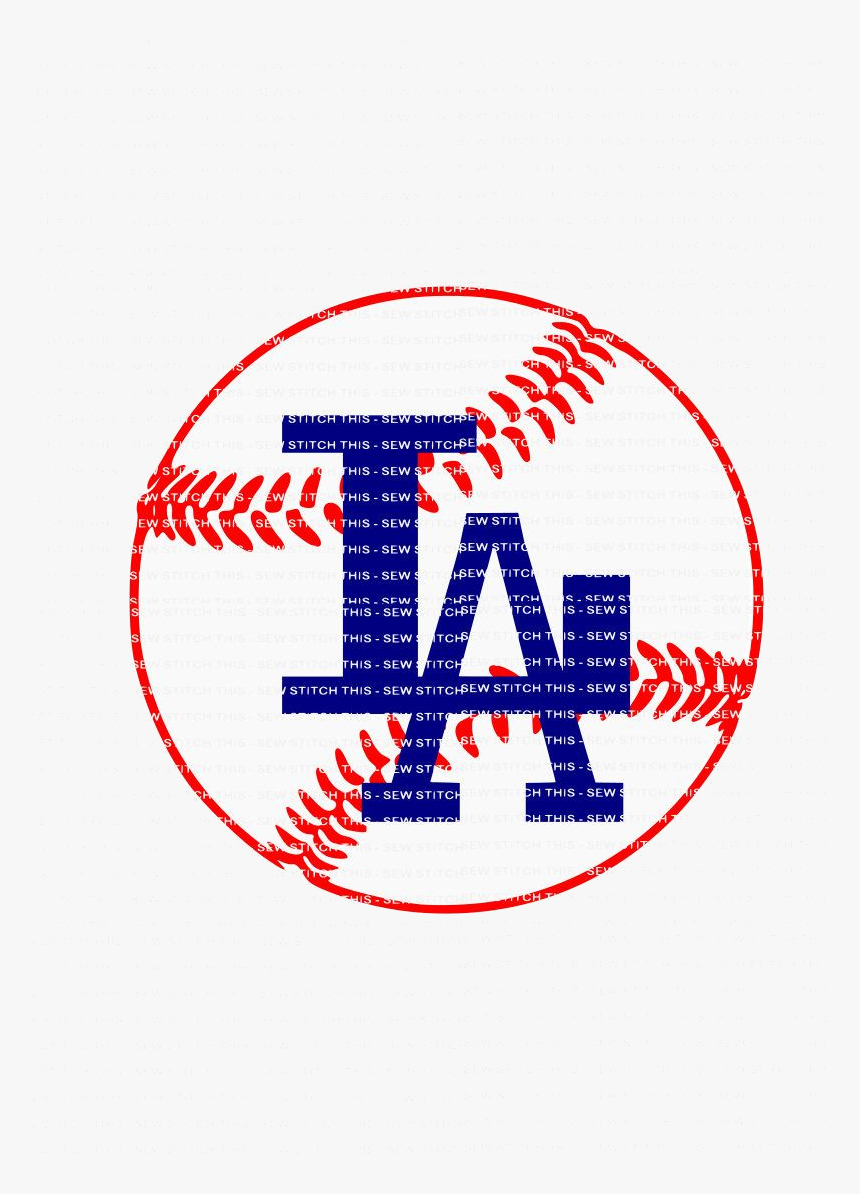 Dodgers Baseball Clipart La Free