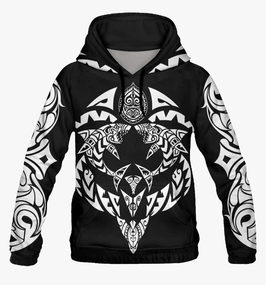 Mens Sublimation Hoodie Front A Bac A Png Tribal Design - Hoodie