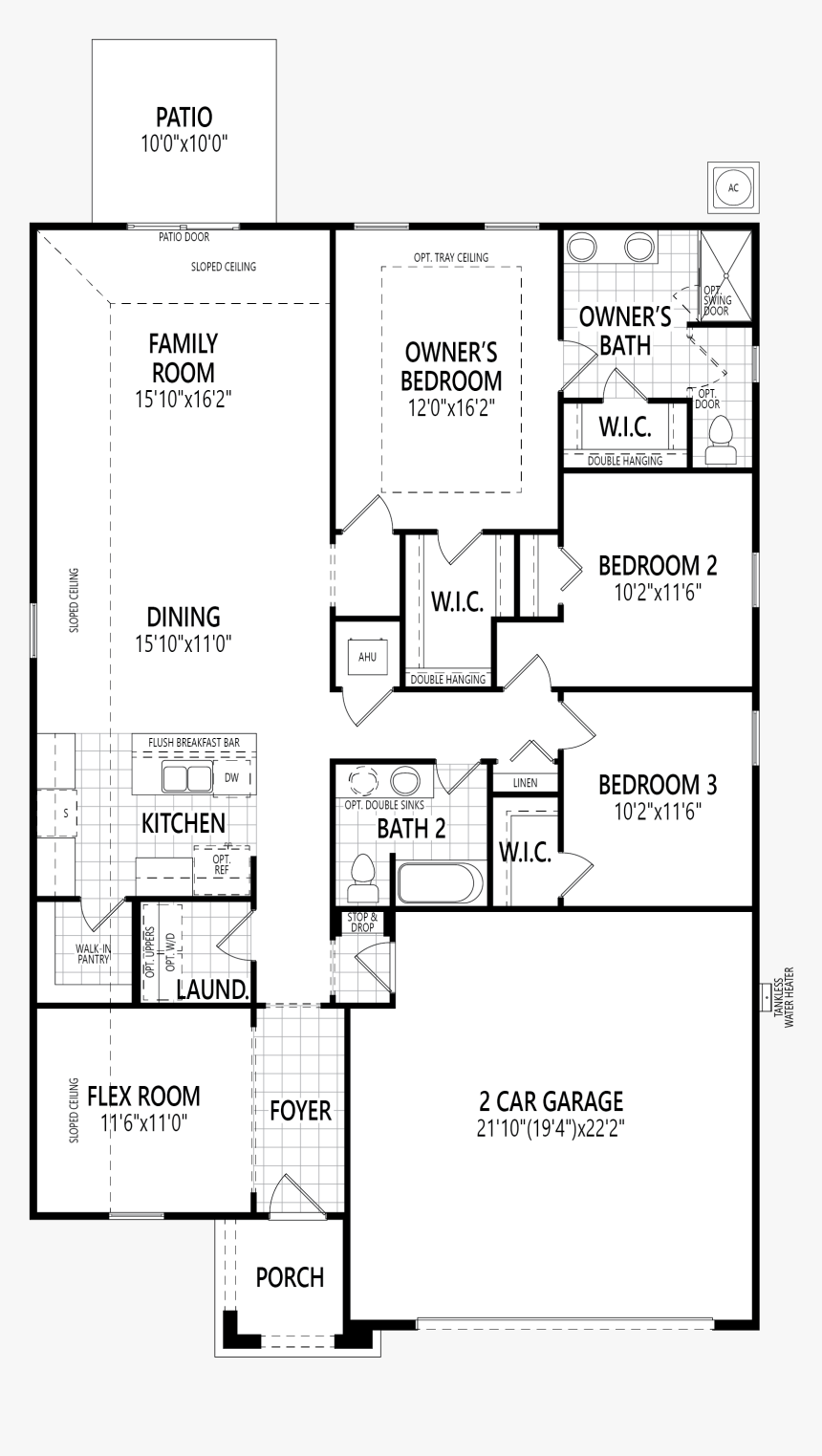 Mattamy Homes In Jacksonville - Floor Plan