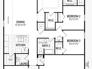 Mattamy Homes In Jacksonville - Floor Plan