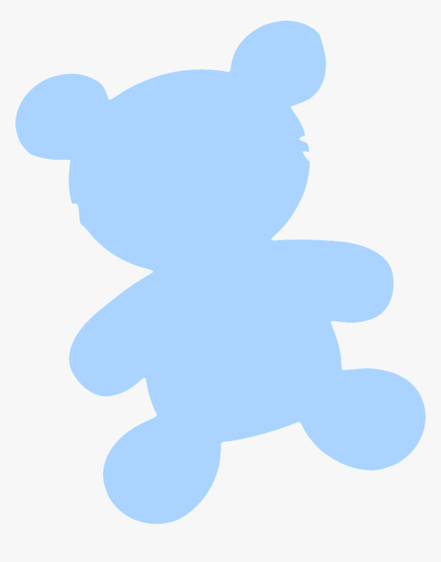Teddy Bear Bear Plush Free Picture - Silhueta De Urso Png