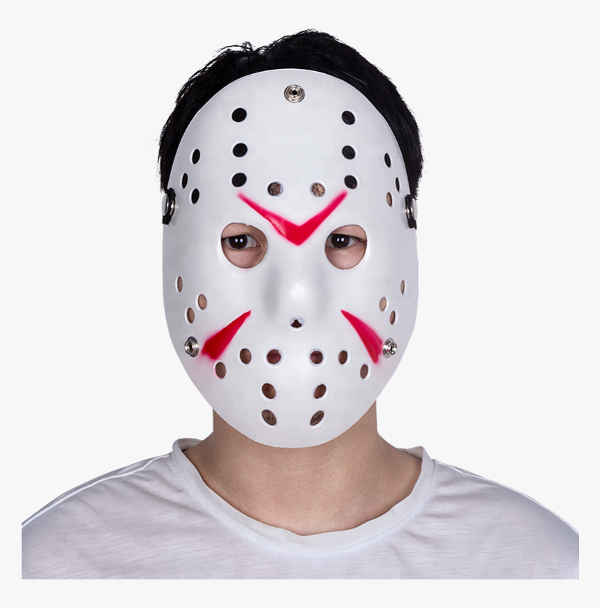 2018 White Plastic Jason Face Mask Halloween Hockey - Art Of Fighters Mask
