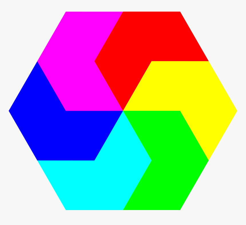 Pacman Hexagons Clip Arts - Clip Art