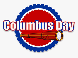 Columbus Day Stickers - Happy Columbus Day Clip Art