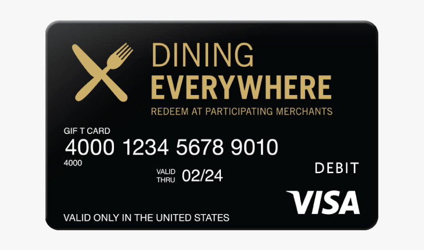 Visa Dining Card - Visa