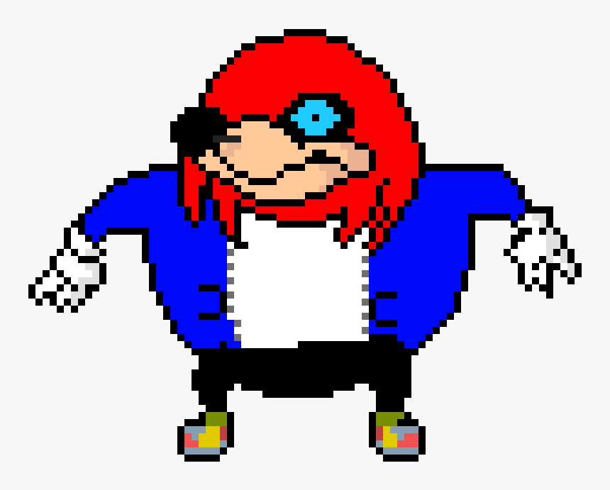 Red And Blue Ugandan Knuckles