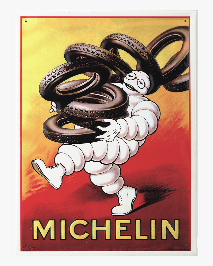 Metal Sign - Michelin Man Advert