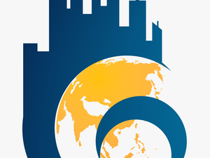 Transparent City Icon Png - Asia Pacific On Globe