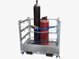 Msgc80 Gas Cylinder Stillage Cage - Machine