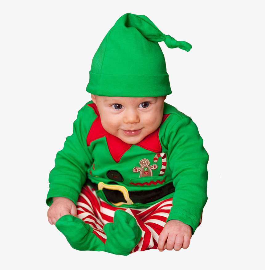 Baby Elf Clipart - Real Santa-s 