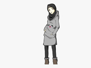 Hip Hijab Drawing From The Collection - Hipsterhijab Girl Draw