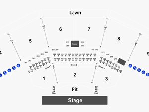 Keybank Pavilion Seating Chart