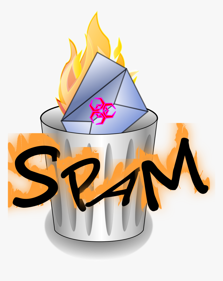 Spam Mail To Trash Png Clip Arts