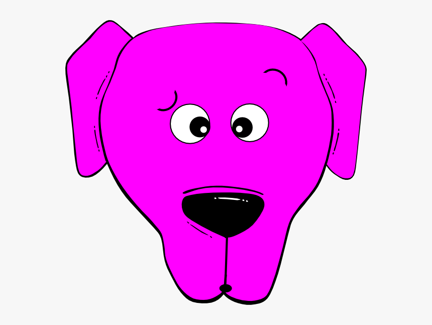 Transparent Confused Png - Cartoon Dog Face