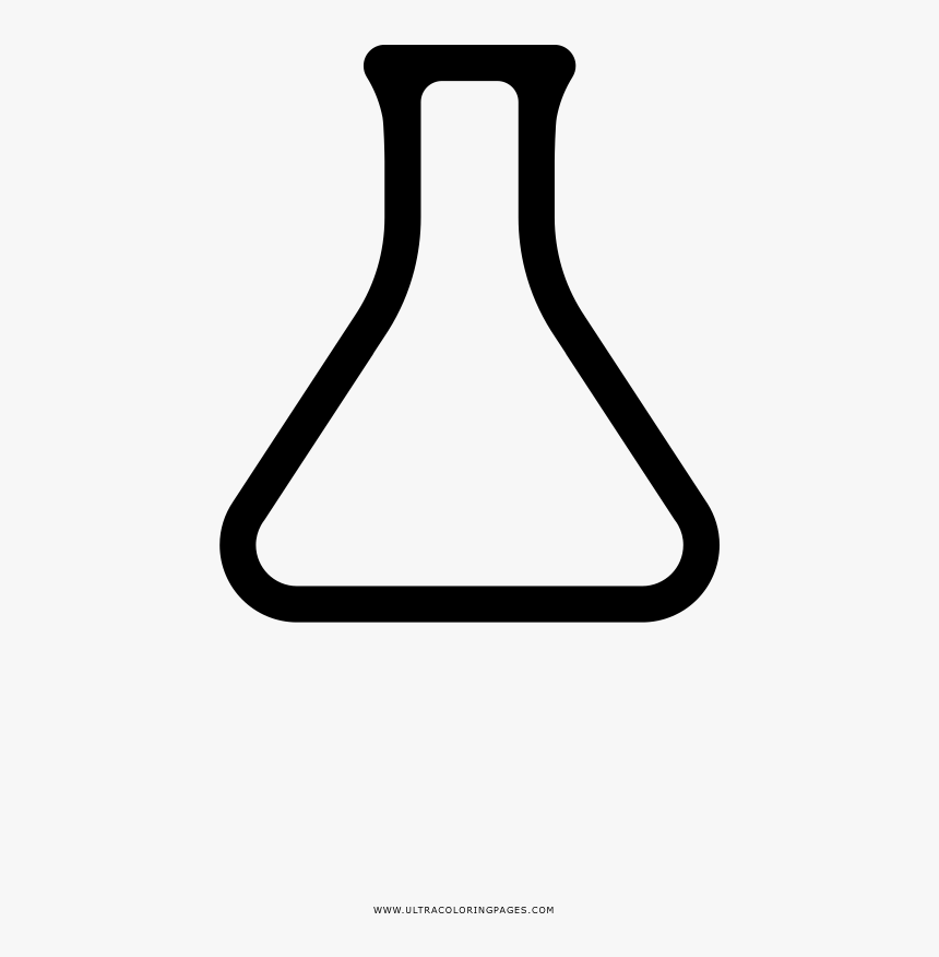 Erlenmeyer Flask Coloring Page
