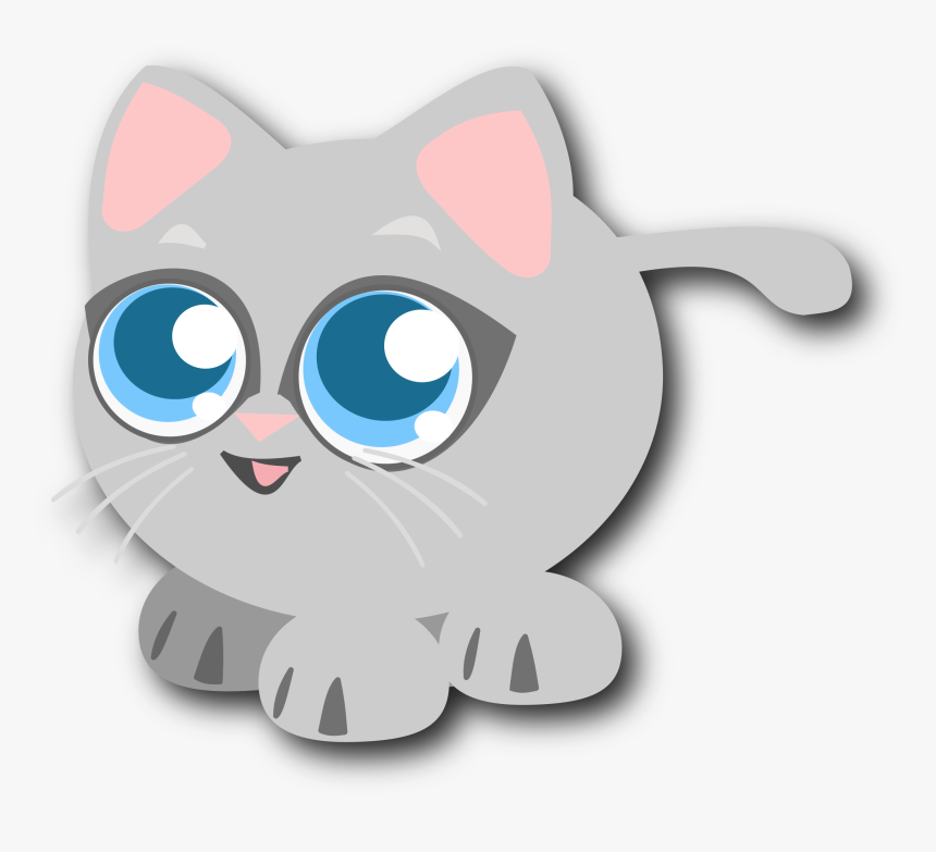 Image Of Cat - Baby Cat Clip Art