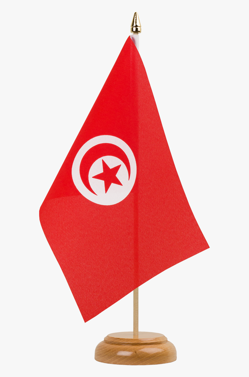 Tunisia Table Flag 