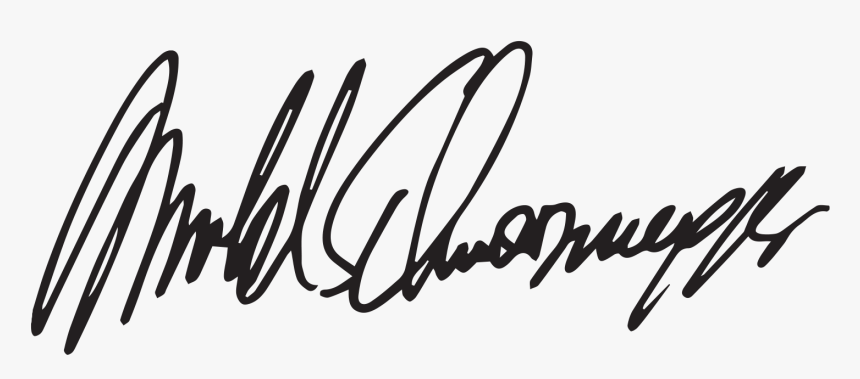 Arnold Schwarzenegger Signature