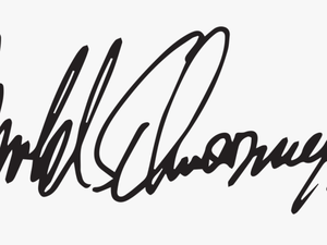 Arnold Schwarzenegger Signature